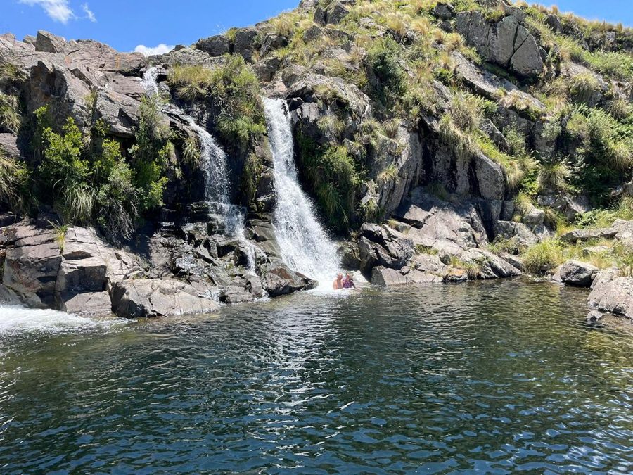 The twin falls of Velo de la Novia